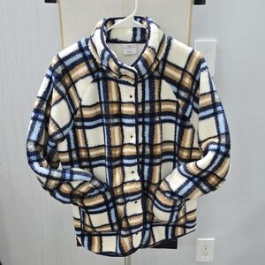 Vineyard Vines Fleece with Navy and Cream Accents